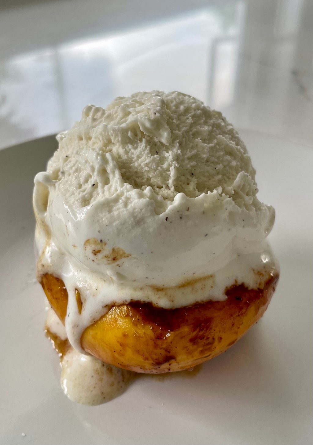 10-Minute Air Fryer Cinnamon & Sugar&nbsp;Peaches