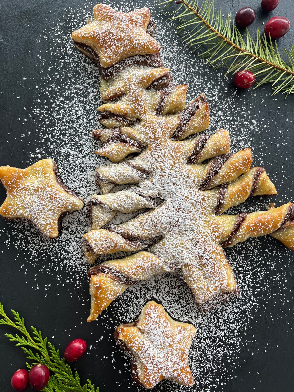 Nutella Christmas Tree Puff&nbsp;Pastry
