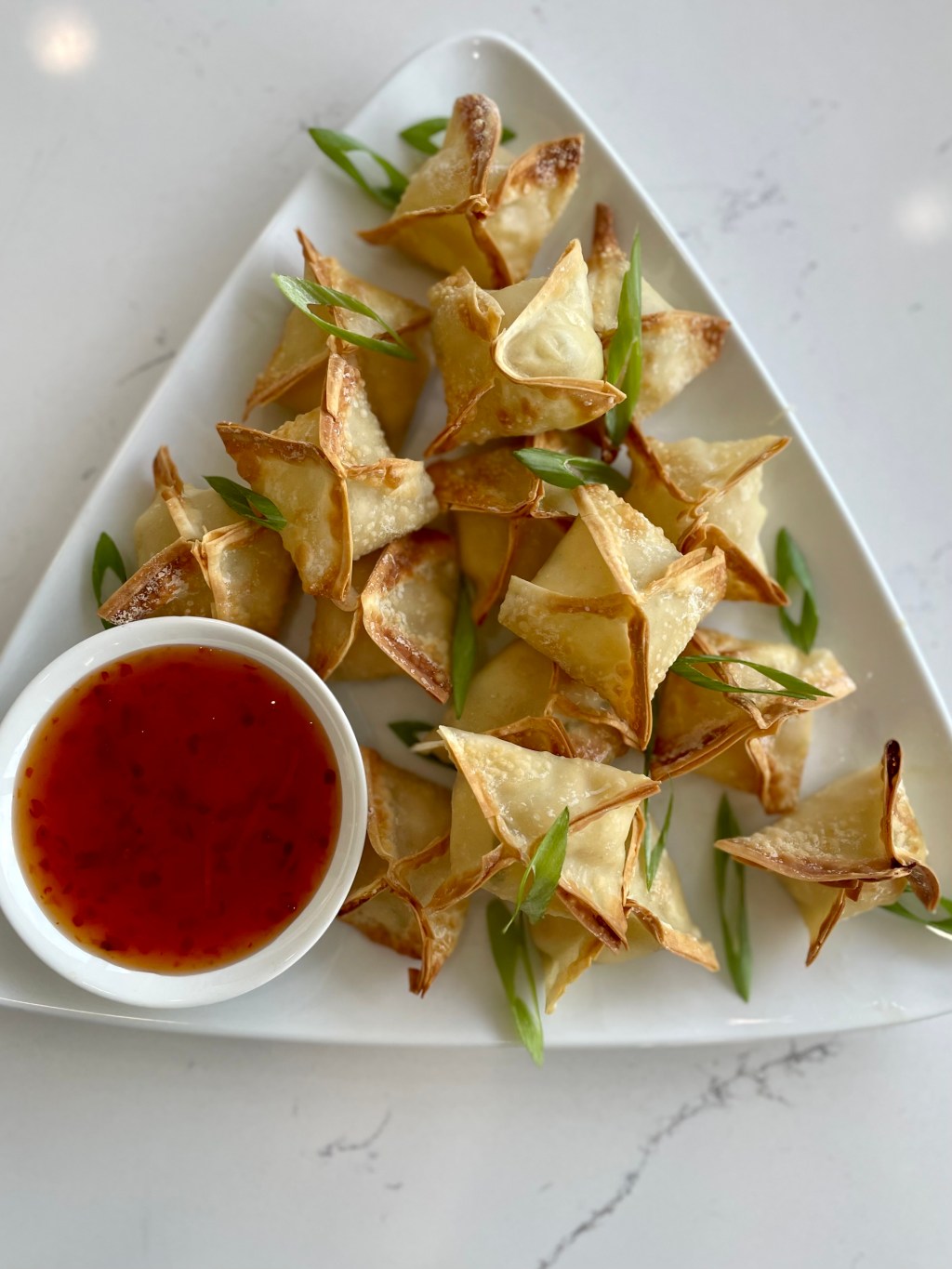 Easy Air Fryer Crab Rangoons